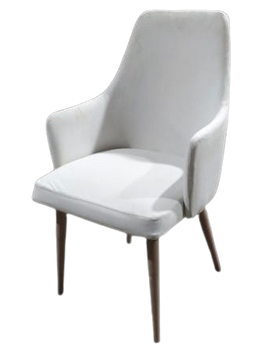 White High-Back Chair